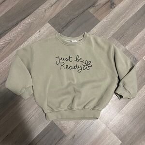 Zara Girls Sweatshirt Size 4/5T